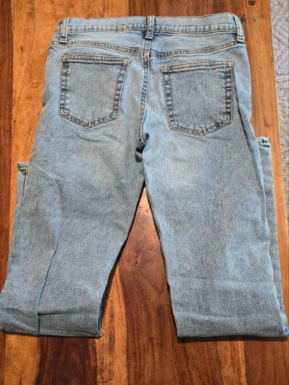 GAP Light Wash Stretch Straight Jeans